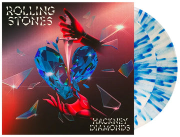 Rolling Stones - Hackney Diamonds (1st Anniversary Edition) - 2LP - Clear & Blue Splatter Vinyl
