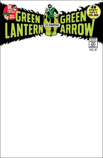 Green Lantern #87 (Facsimile Edition Cover B Blank Card Stock Variant)