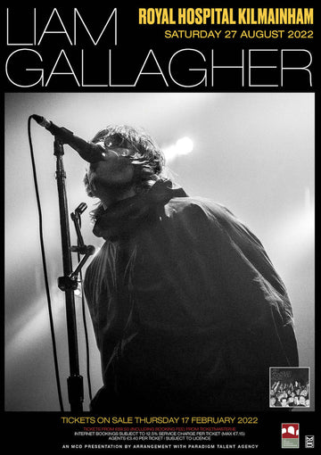 Liam Gallagher - Kilmainham Dublin 2022 - Mini Poster