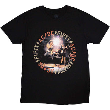 AC/DC Unisex T-Shirt: Live! (Black)