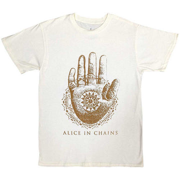 Alice In Chains Unisex T-Shirt: Hand (Natural)