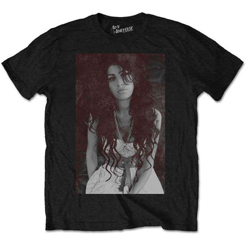 Amy Winehouse Unisex T-Shirt: Back to Black Chalk Board (Black)