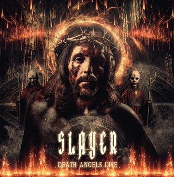 Slayer - Death Angels - Live - 2LP - Red with Black Splatter Vinyl