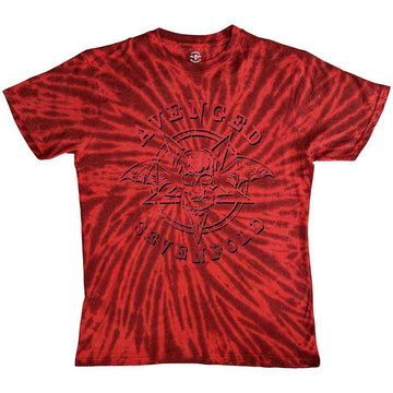 Avenged Sevenfold Unisex T-Shirt: Pent Up (Red) (Wash Collection)