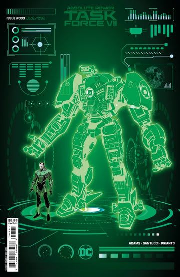 DC Comics - Absolute Power: Task Force VII #3 - Cover F Dan Mora Foil Variant