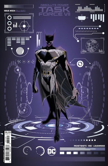 DC Comics - Absolute Power: Task Force VII #4 - Cover F Jorge Jiménez Foil Variant