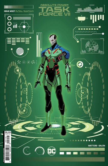 DC Comics - Absolute Power: Task Force VII #7 - Cover F Dan Mora Foil Variant