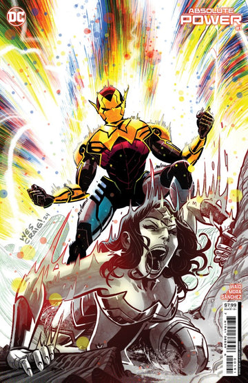 DC Comics - Absolute Power #1 - Cover I Wes Craig Raised UV Spot Foil Variant