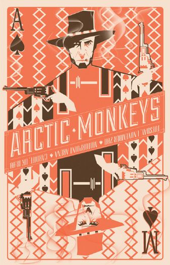 Arctic Monkeys - Cardiff 2011 - Mini Poster