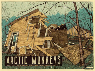Arctic Monkeys - Harrah's Hotel and Casino - 2014 - Mini Poster