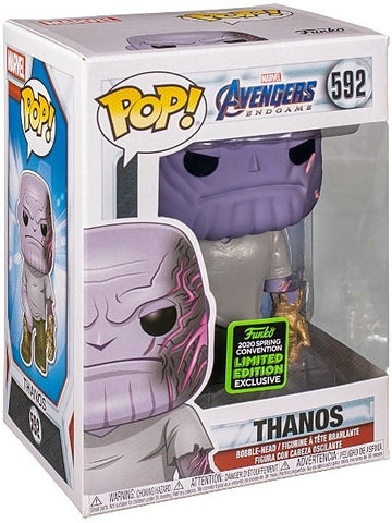Marvel - Avengers: Endgame - Thanos - Bobble-Head Funko 2020 Spring Convention Limited Edition Pop! (592)