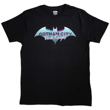 DC Comics Unisex T-Shirt: Batman Gotham City (Black)