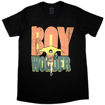 DC Comics Unisex T-Shirt: Batman Robin Boy Wonder (Black)