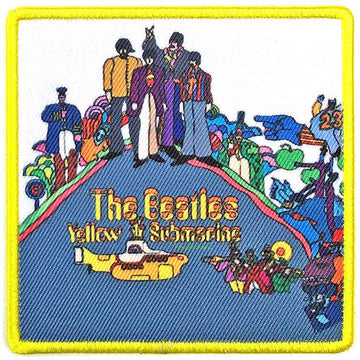 The Beatles Standard Patch: Yellow Submarine Album Cover