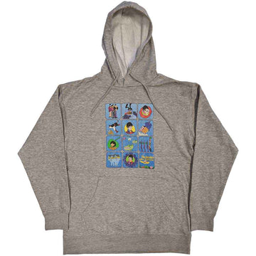 The Beatles Unisex Pullover Hoodie: Yellow Submarine Sub Montage (Grey)