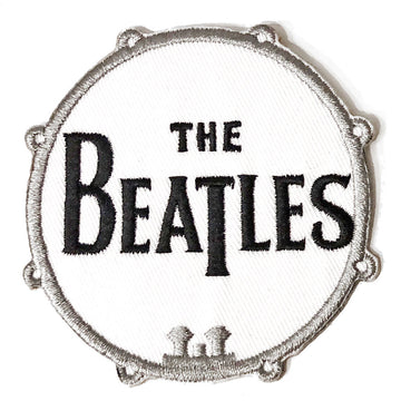 The Beatles Standard Patch: Drum Logo