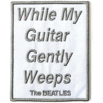 The Beatles Standard Patch: While My Guitar Gently Weeps
