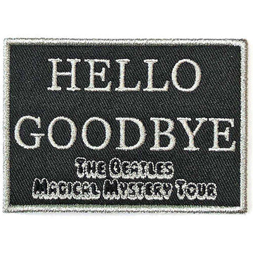 The Beatles Standard Patch: Hello Goodbye