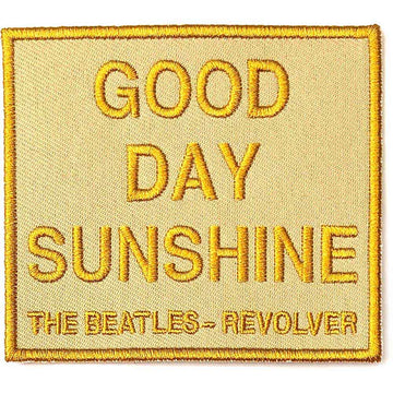 The Beatles Standard Patch: Good Day Sunshine