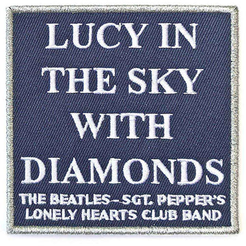 The Beatles Standard Patch: Lucy In The Sky with Diamonds