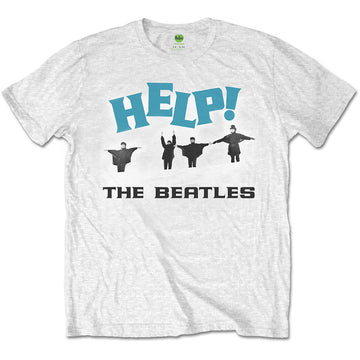 The Beatles Unisex T-Shirt: HELP! Snow (White)