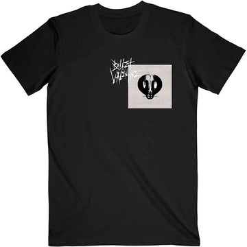 Bullet For My Valentine Unisex T-Shirt: Album Cropped & Logo - Black