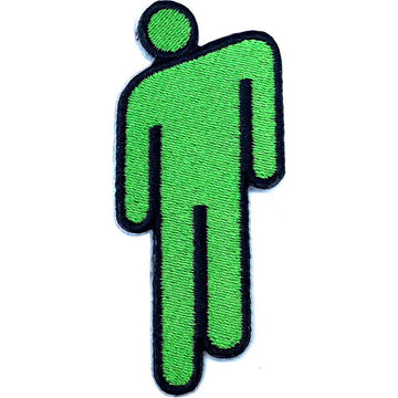 Billie Eilish Standard Patch: Blohsh Green (Green)