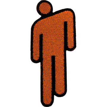 Billie Eilish Standard Patch: Blohsh Orange (Orange)