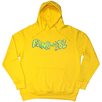 Blink-182 Unisex Pullover Hoodie: Crayon (Yellow)