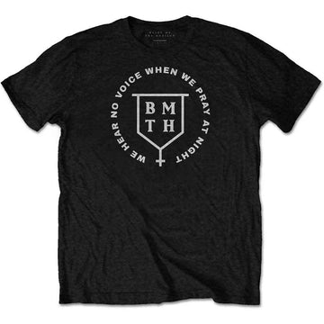 Bring Me The Horizon Unisex T-Shirt: No Voice (Black)