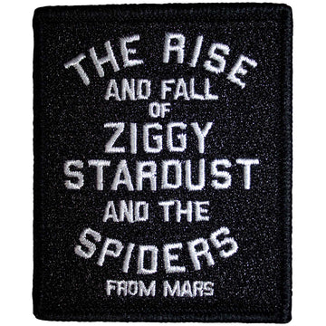 David Bowie Standard Patch: The Rise and Fall