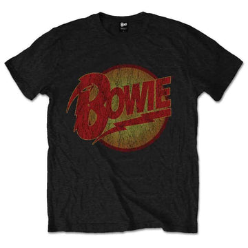 David Bowie Unisex T-Shirt: Diamond Dogs Vintage (Black)