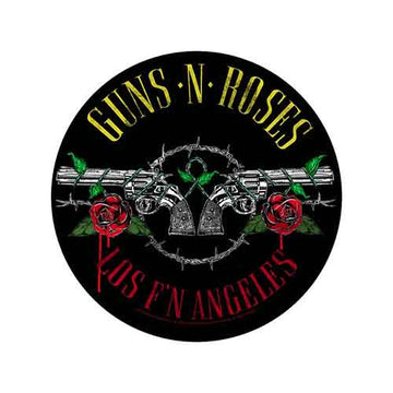 Guns N' Roses Circular Back Patch: Los F'N Angeles