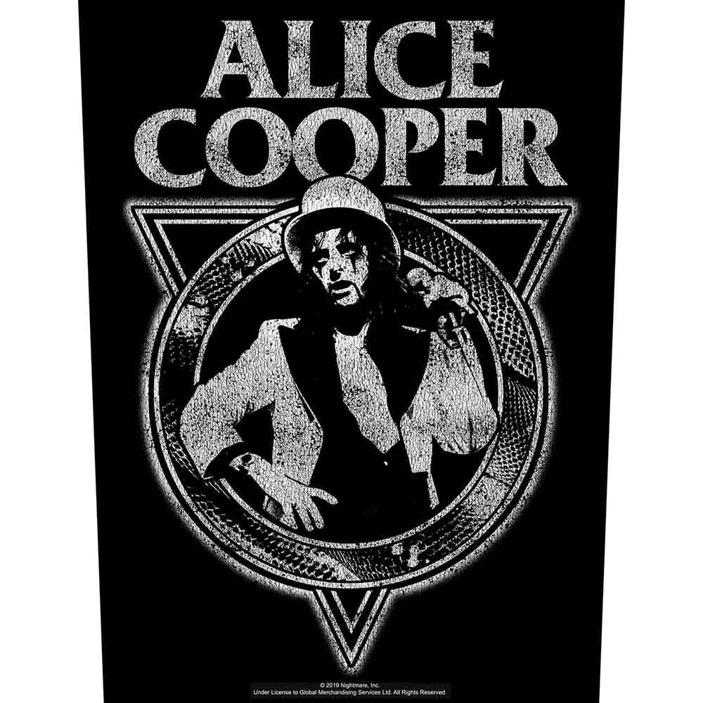Alice Cooper Back Patch