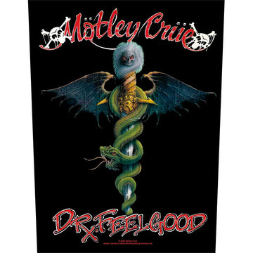 Motley Crue Back Patch