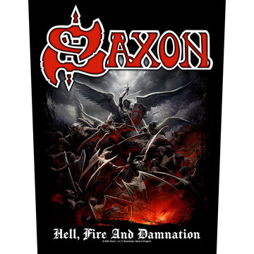 Saxon Back Patch