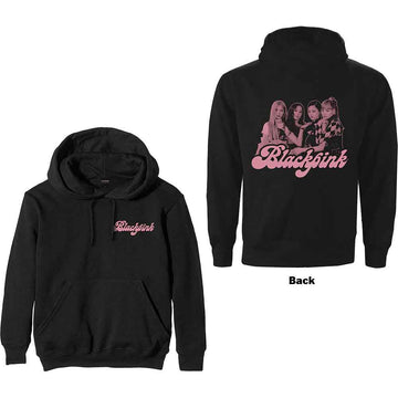 BlackPink Unisex Pullover Hoodie: Photo Back (Black) (Back Print)