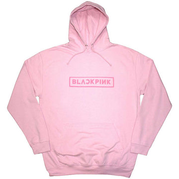 BlackPink Unisex Pullover Hoodie: Logo (Pink)