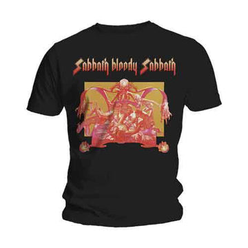 Black Sabbath Unisex T-Shirt: Sabbath Bloody Sabbath (Black)