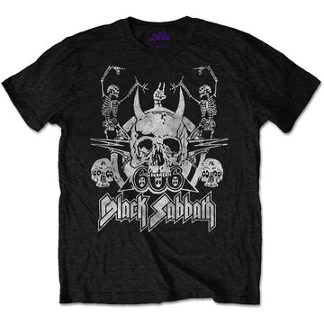Black Sabbath Unisex T-Shirt: Dancing (Black)