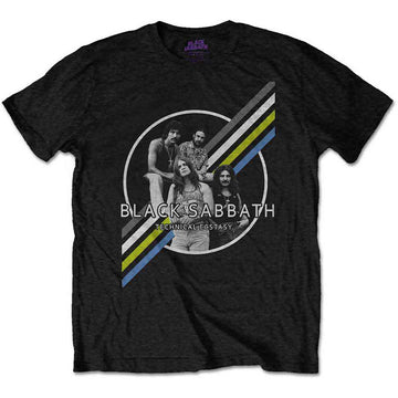 Black Sabbath Unisex T-Shirt: Technical Ecstasy (Black)