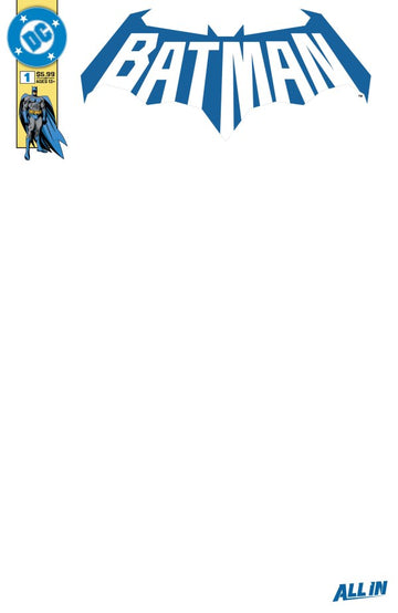 DC Comics - Batman #1 - Cover K Blank Variant