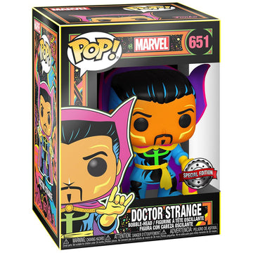 Marvel: Black Light - Doctor Strange - Special Edition Bobble-Head Funko Pop! (651)