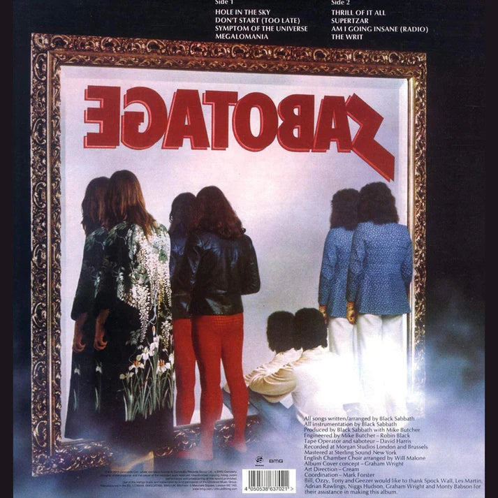 Black Sabbath - Sabotage- LP -  Vinyl