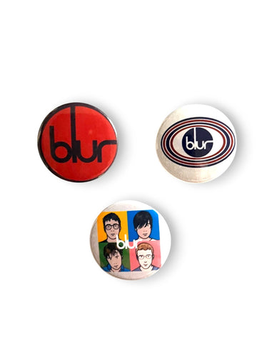 Blur - Set of 3 Button Badges - Badge