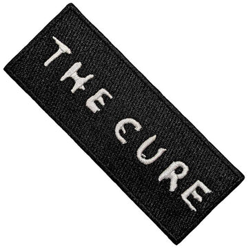 The Cure Standard Patch: Text Logo