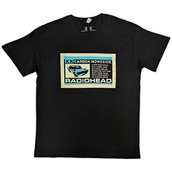 Radiohead Unisex T-Shirt: Carbon Patch (Black)