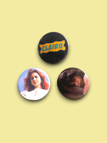 Clairo - Set of 3 Button Badges - Badge