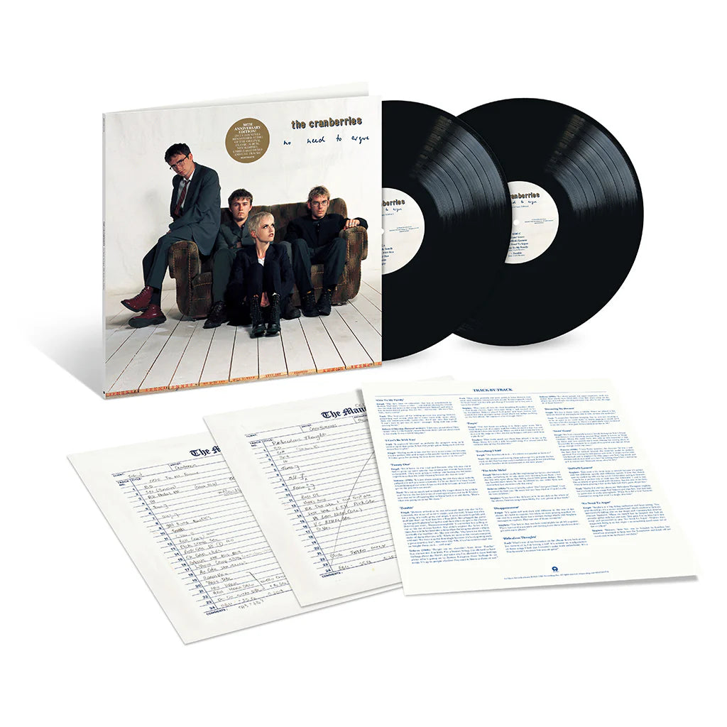 The Cranberries - No Need To Argue (30th Anniversary Deluxe Edition) - 2LP - Gatefold Black Vinyl