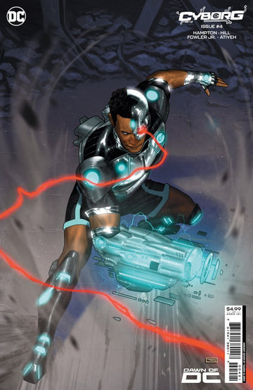 DC Comics - Cyborg #4 - Cover B Taurin Clarke Variant